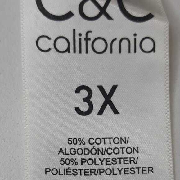 NWT C&C California Chasing Adventure Graphic T-Shirt 3X - Picture 7 of 8